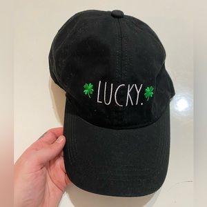 Rae Dunn Dad Hat - Lucky Shamrocks